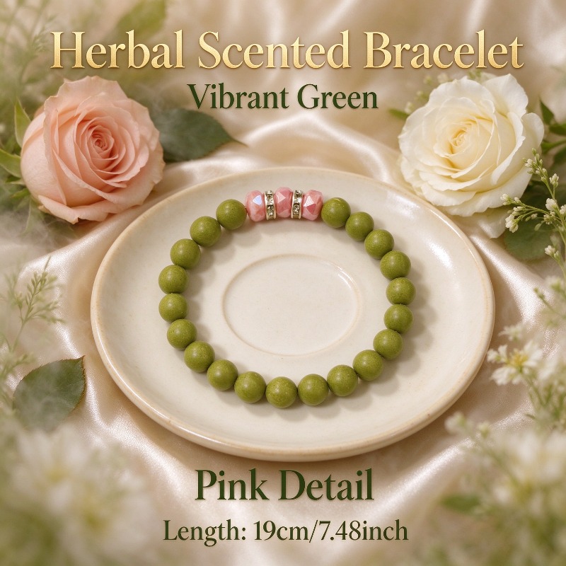 Traditional Tea Fragrance Style Bead Bracelet, Handmade